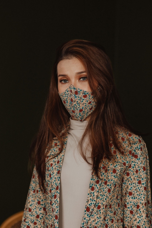 Face Mask ( Printed ) - Vintage